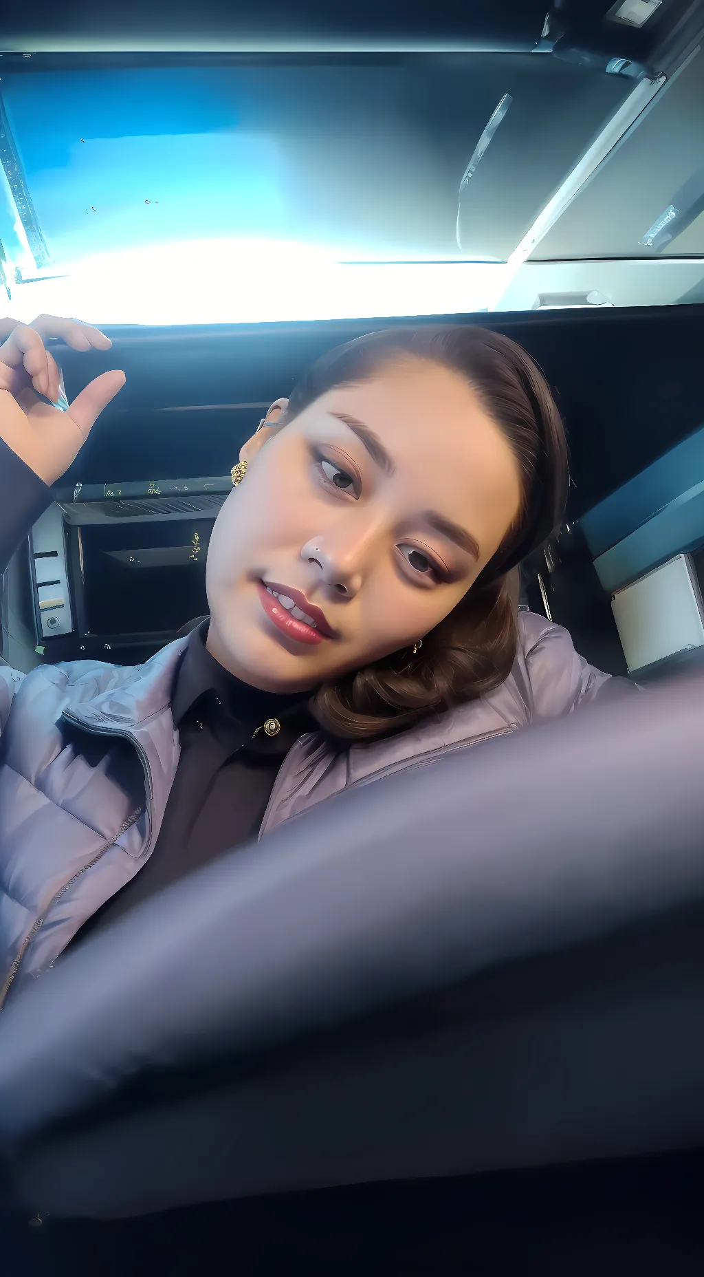 ai character: bus driver  background