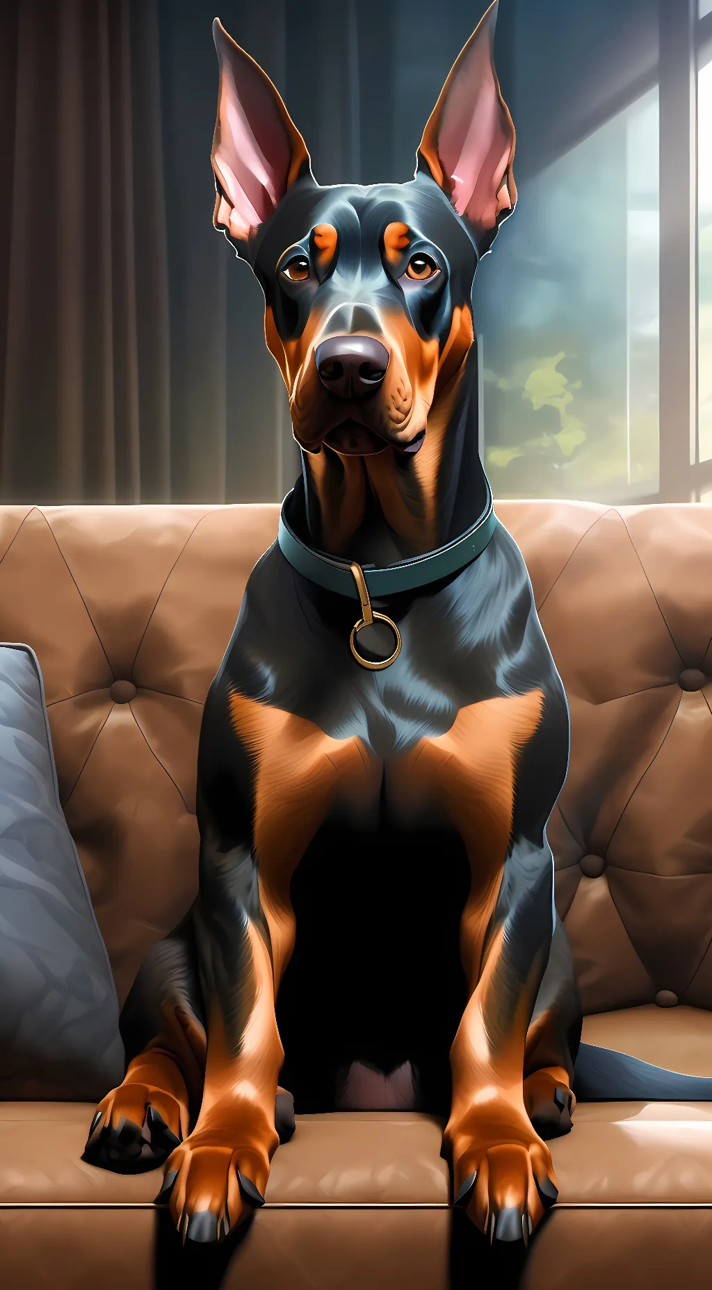 ai character: Crosby  background