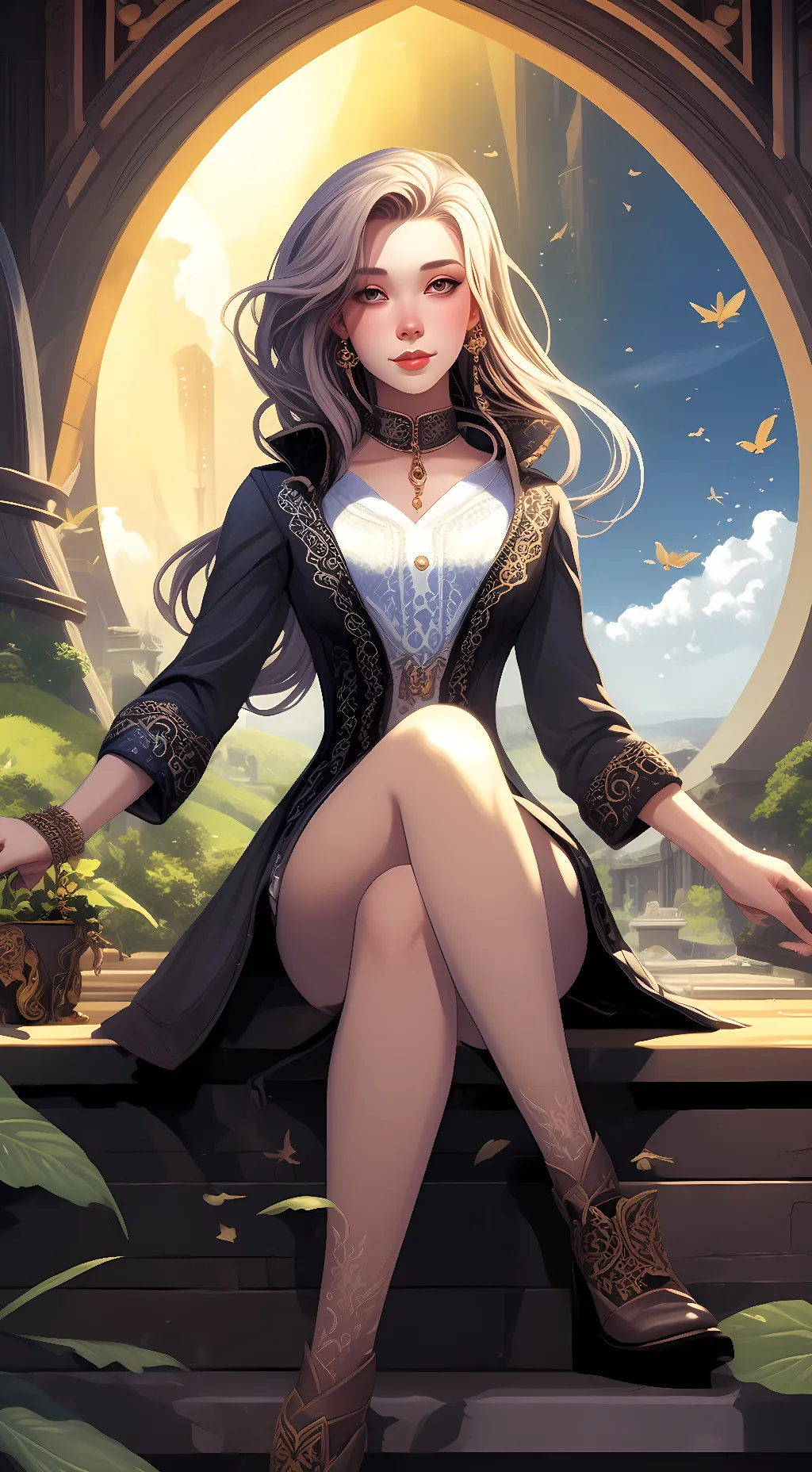 ai character: lina background