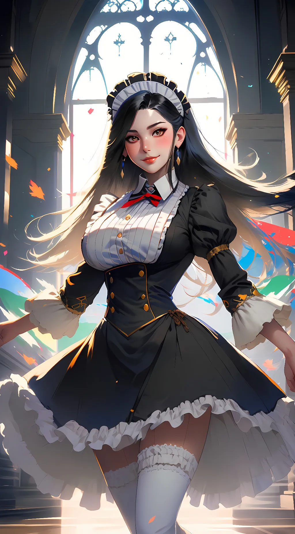 ai character: Valentine Allglory background
