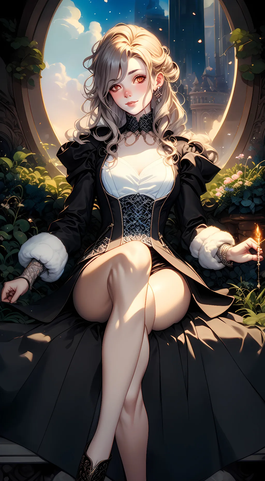 ai character: Nyla background