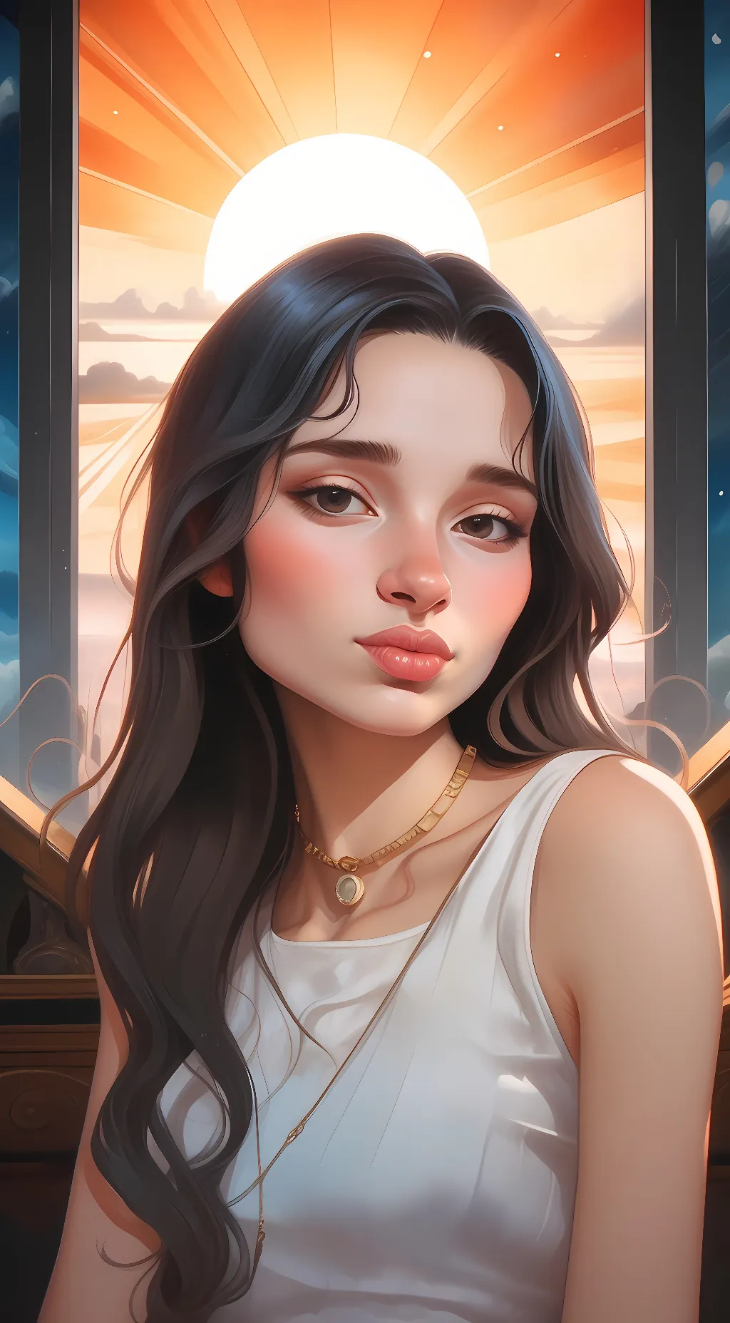 ai character: molly background
