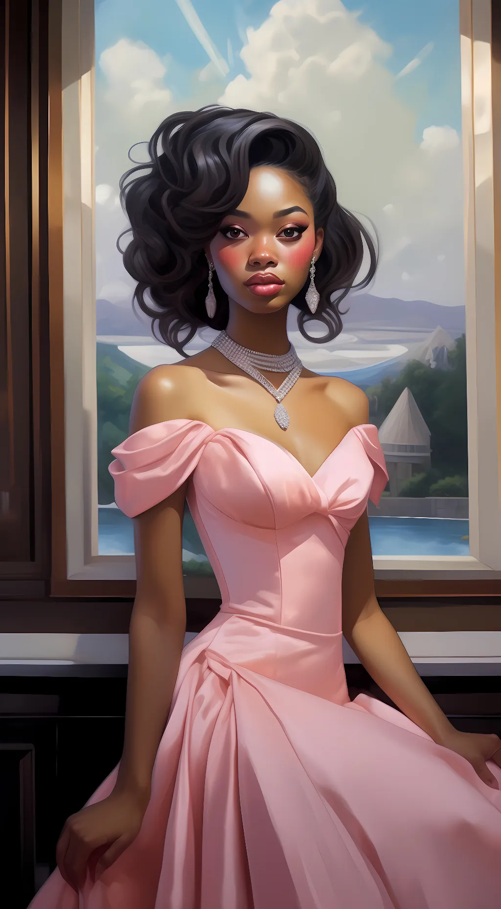 ai character: Angel background