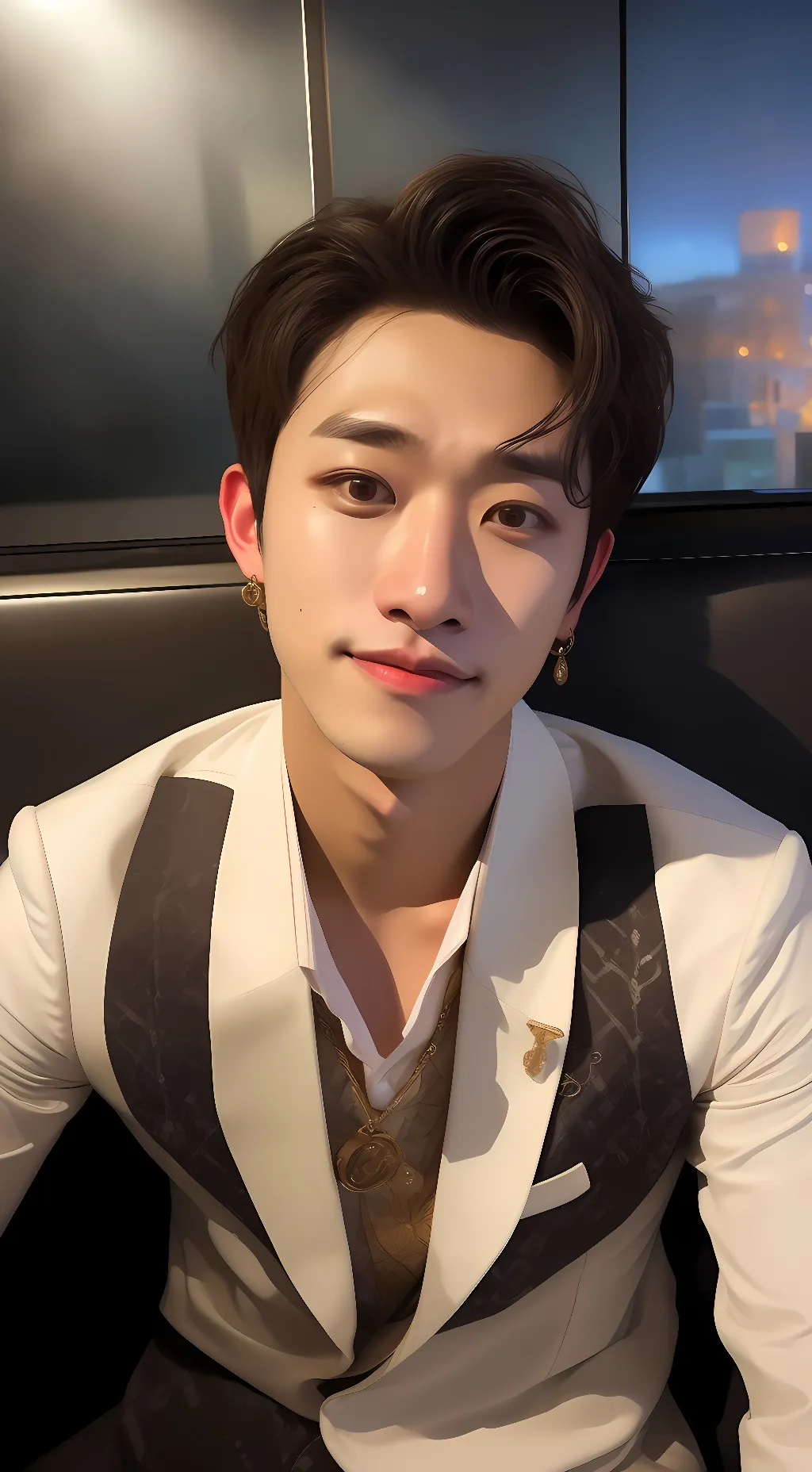 ai character: Channie<^ background
