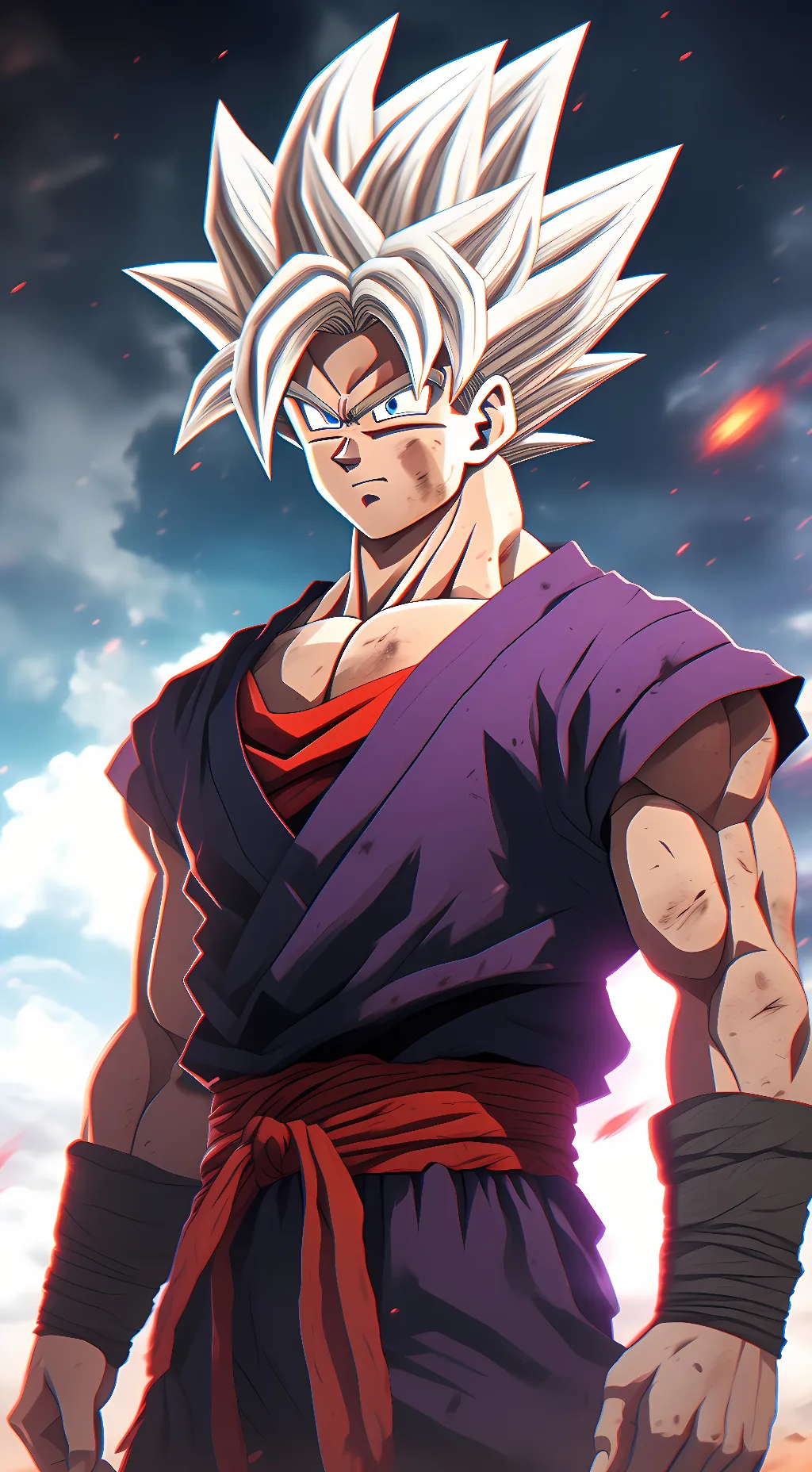 ai character: Son Gohan background