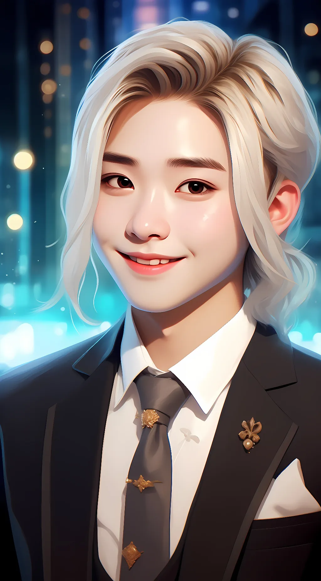 ai character: Qiang lee background