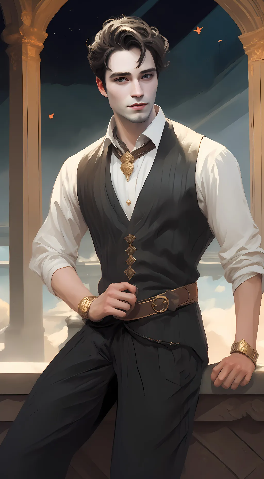 ai character: prince willow background