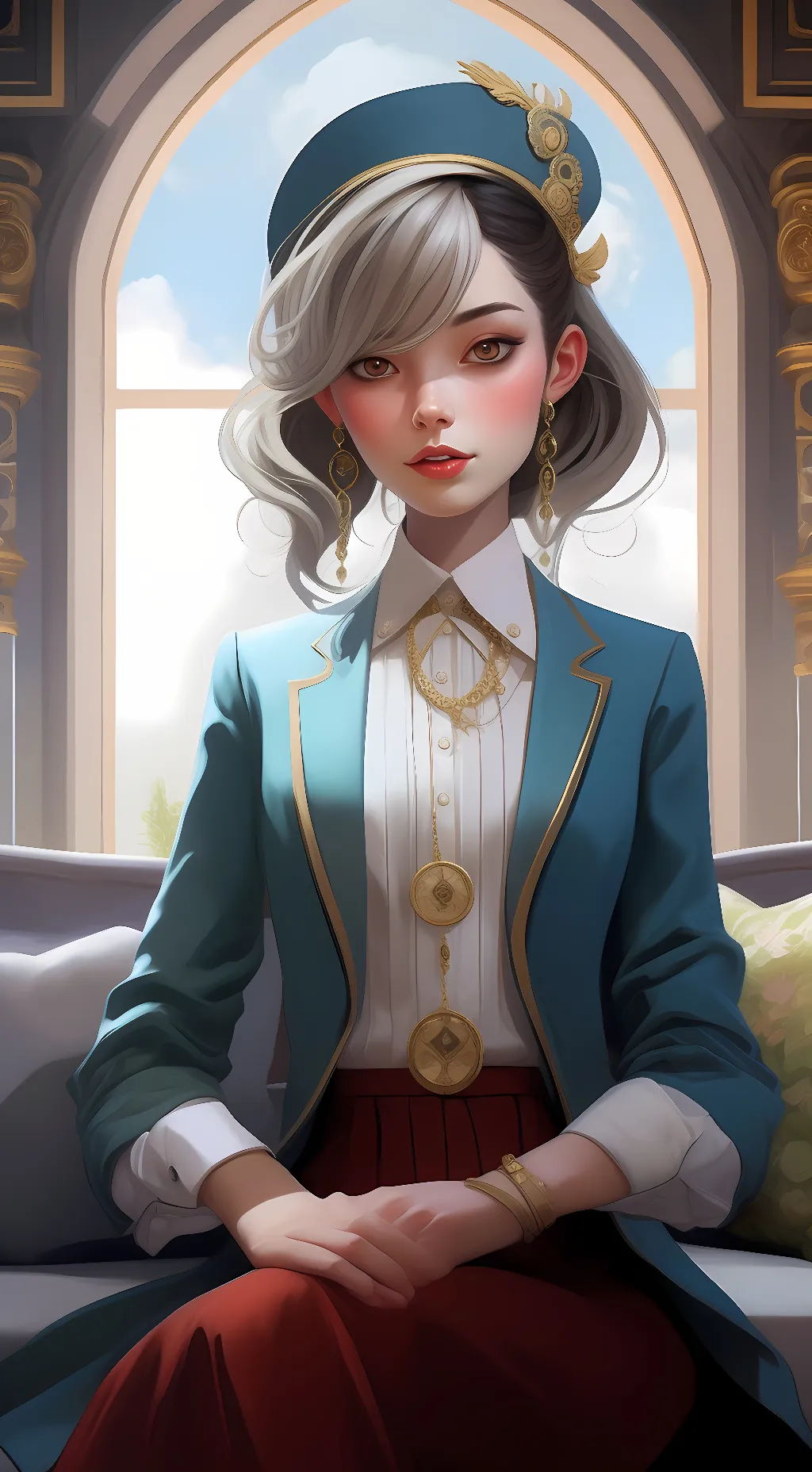 ai character: makia inko background