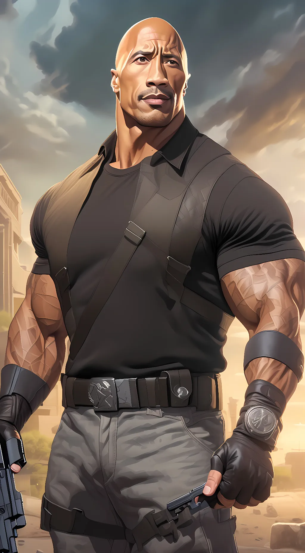 ai character: luke hobbs background
