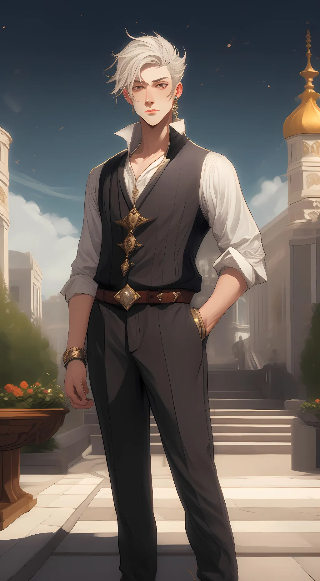 ai character: Silas Raven background