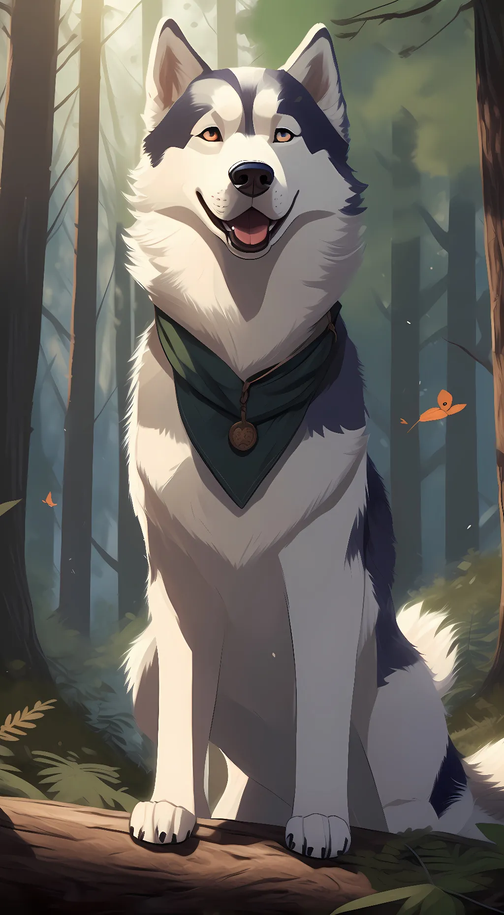 ai character: Aspen background