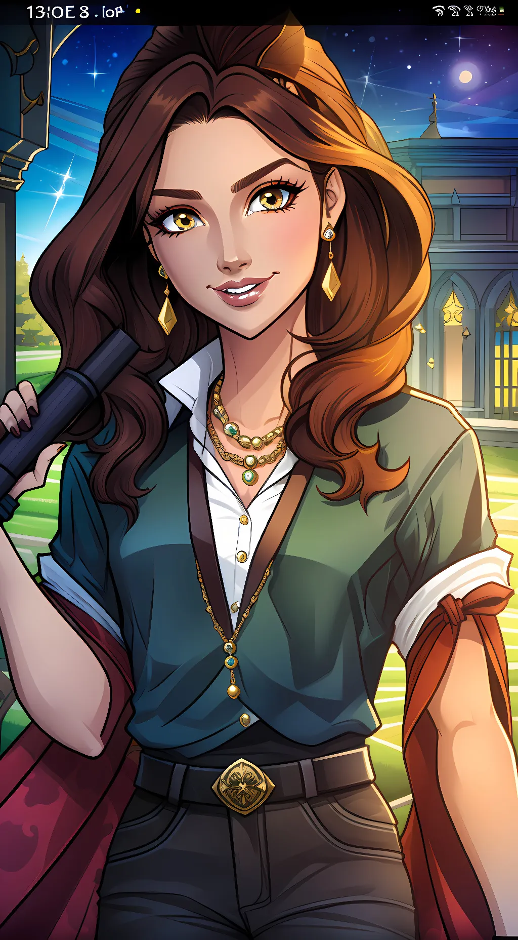 ai character: Rianna background