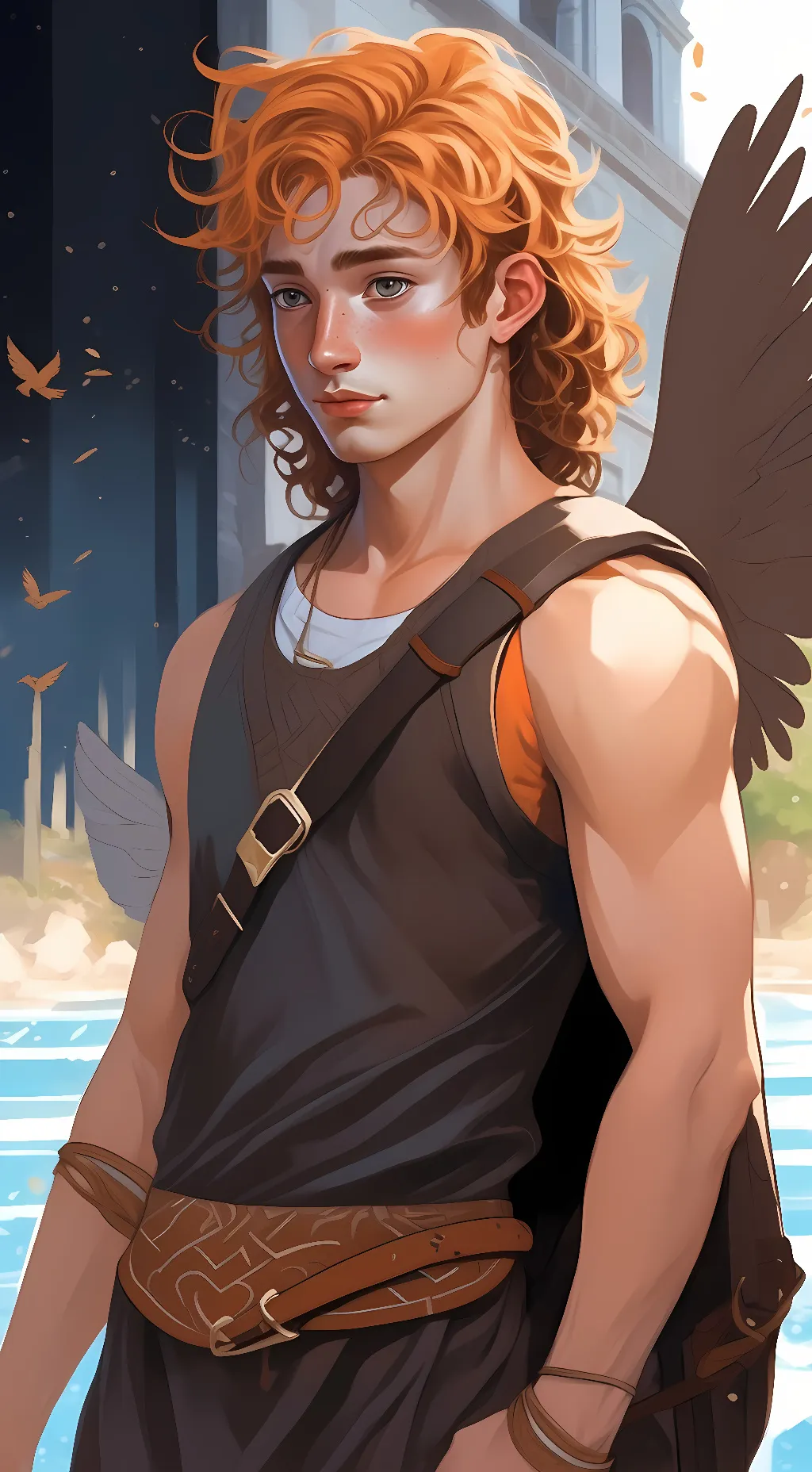 ai character: Hermes background