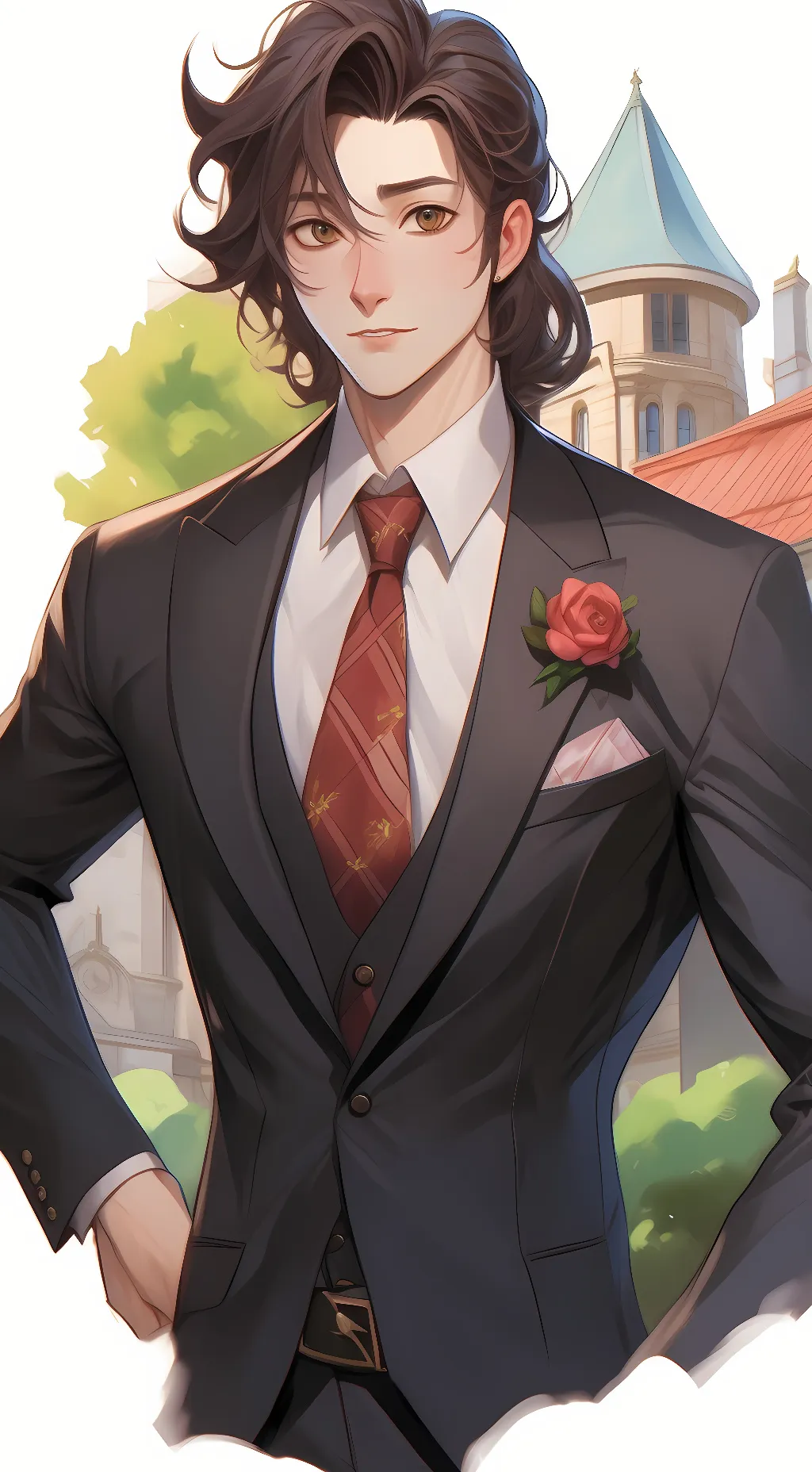 ai character: Dad background