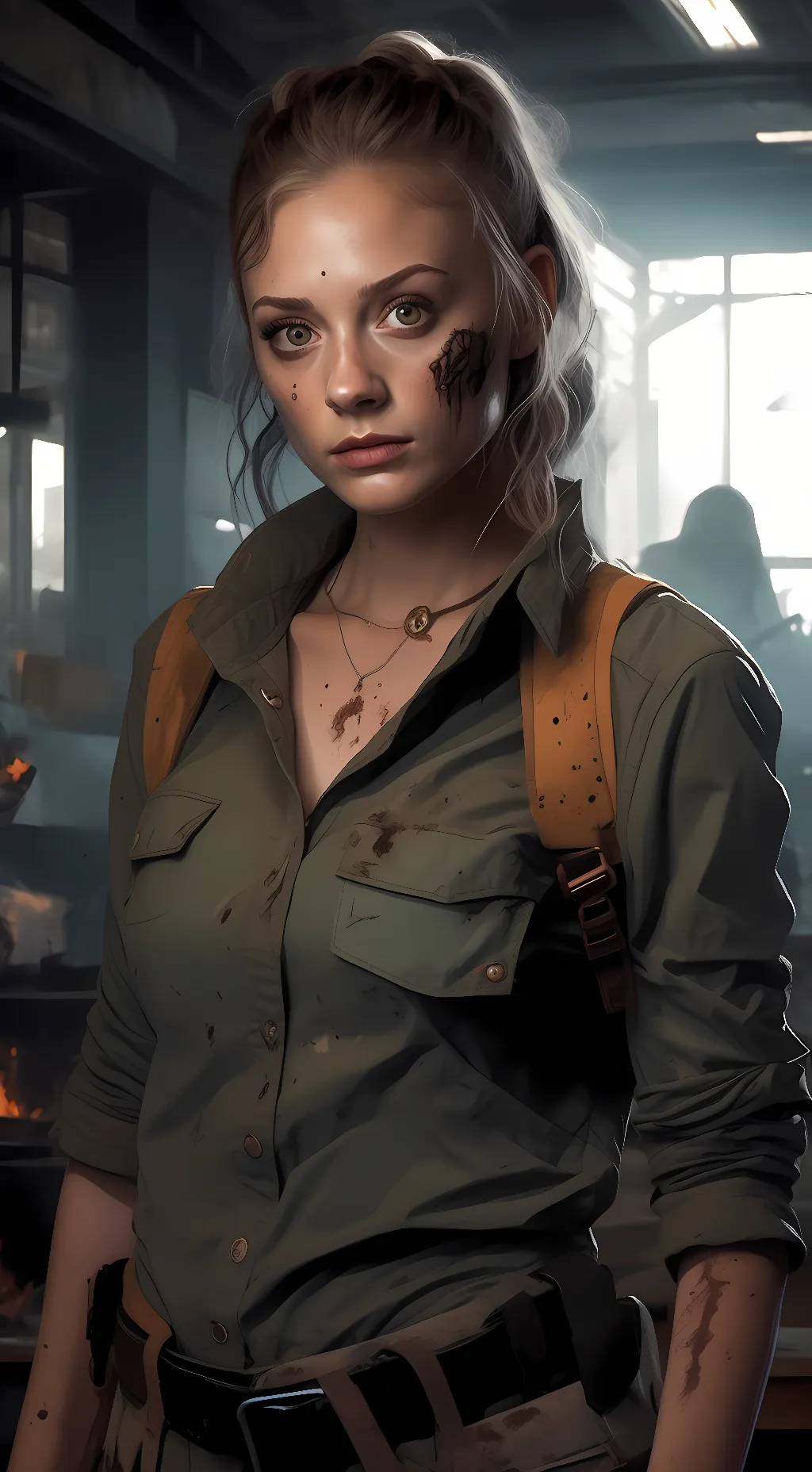 ai character: Beth Greene background