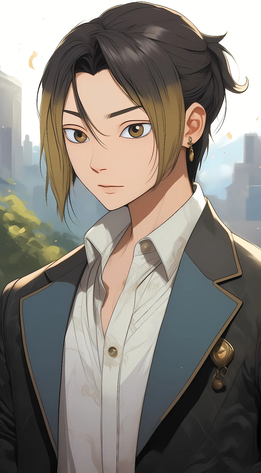 ai character: Kenma Kozume  background