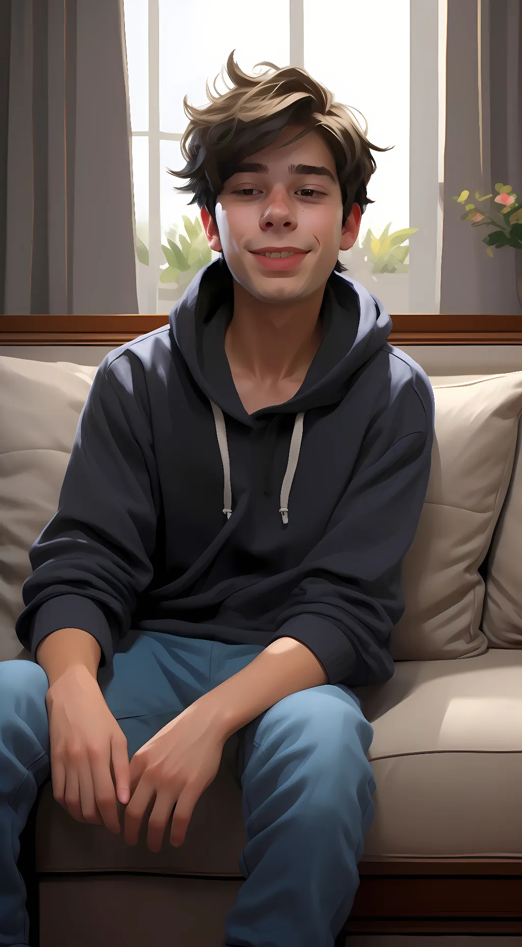 ai character: Avery background