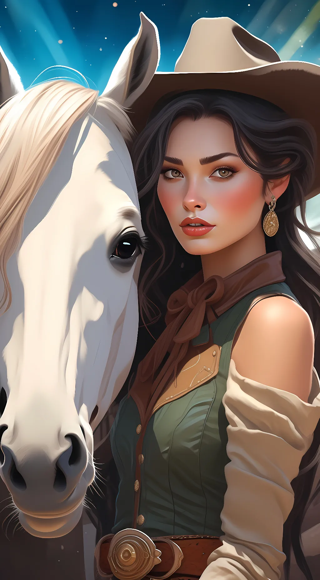 ai character: emily  background