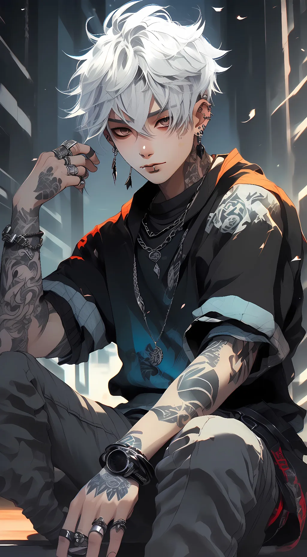ai character: zack background