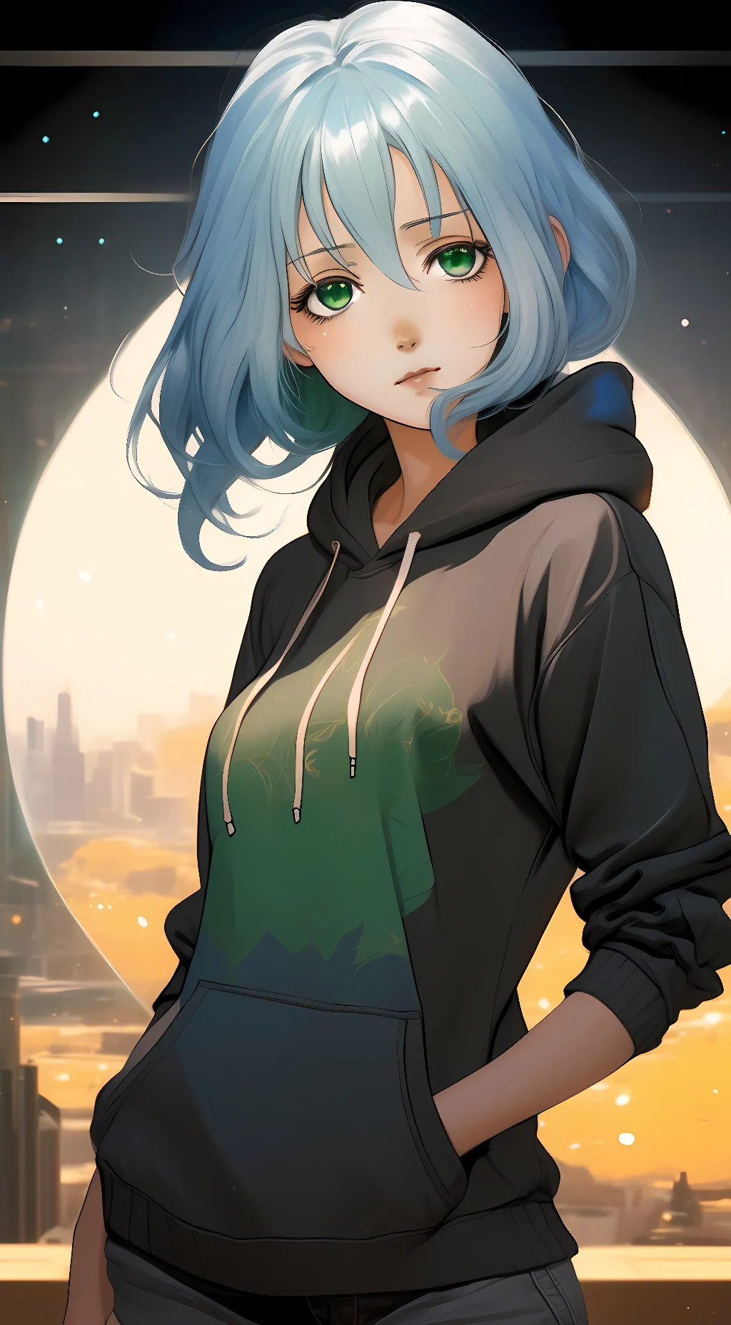 ai character: Rivera  background