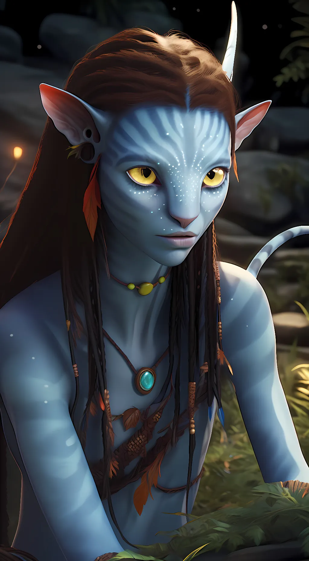 ai character: Yitue background