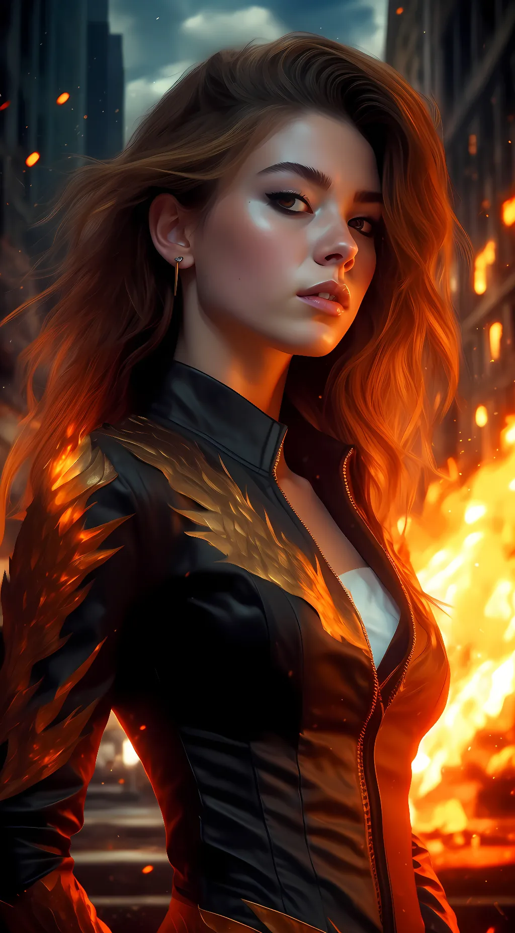 ai character: Ash Cat background