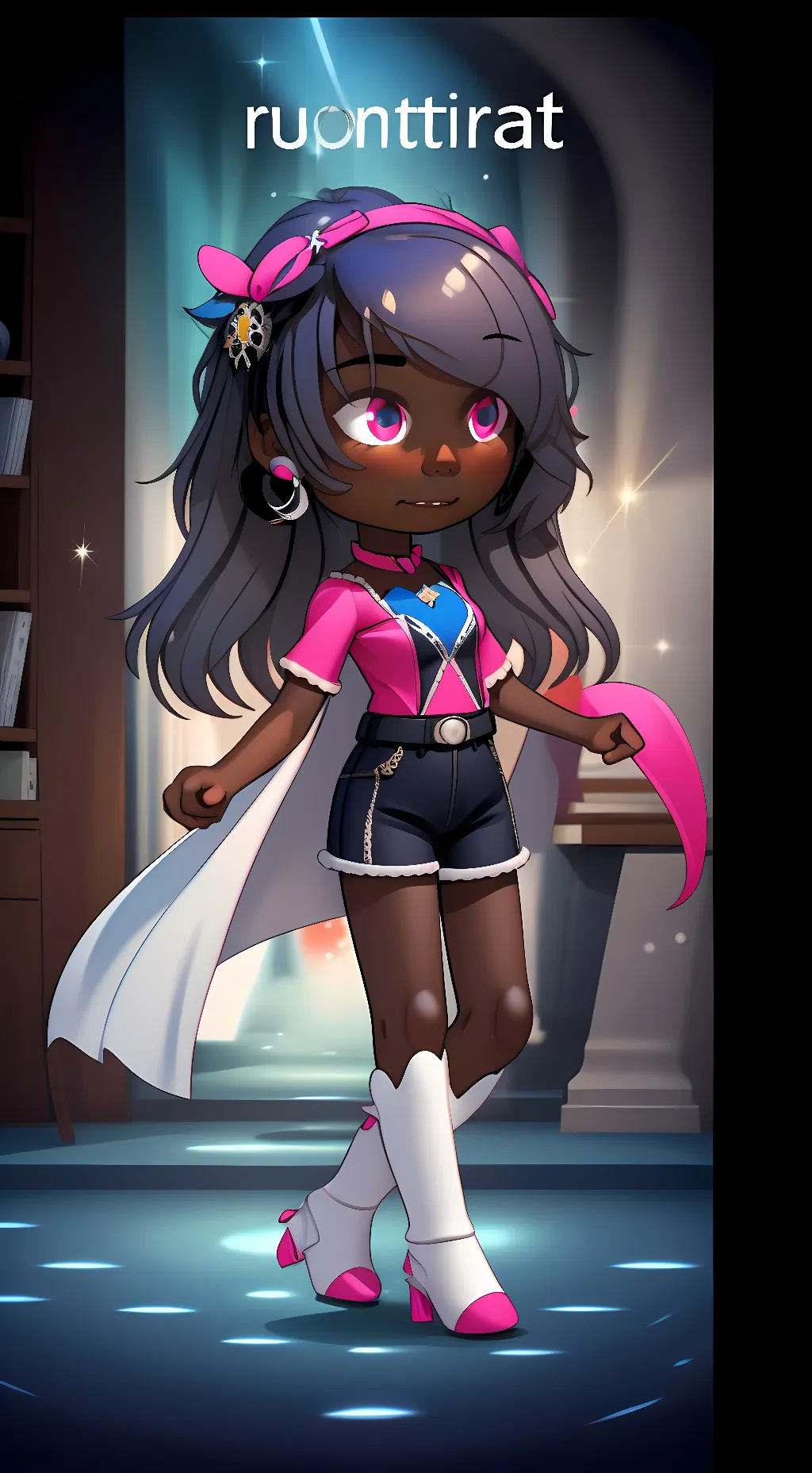 ai character: lily background