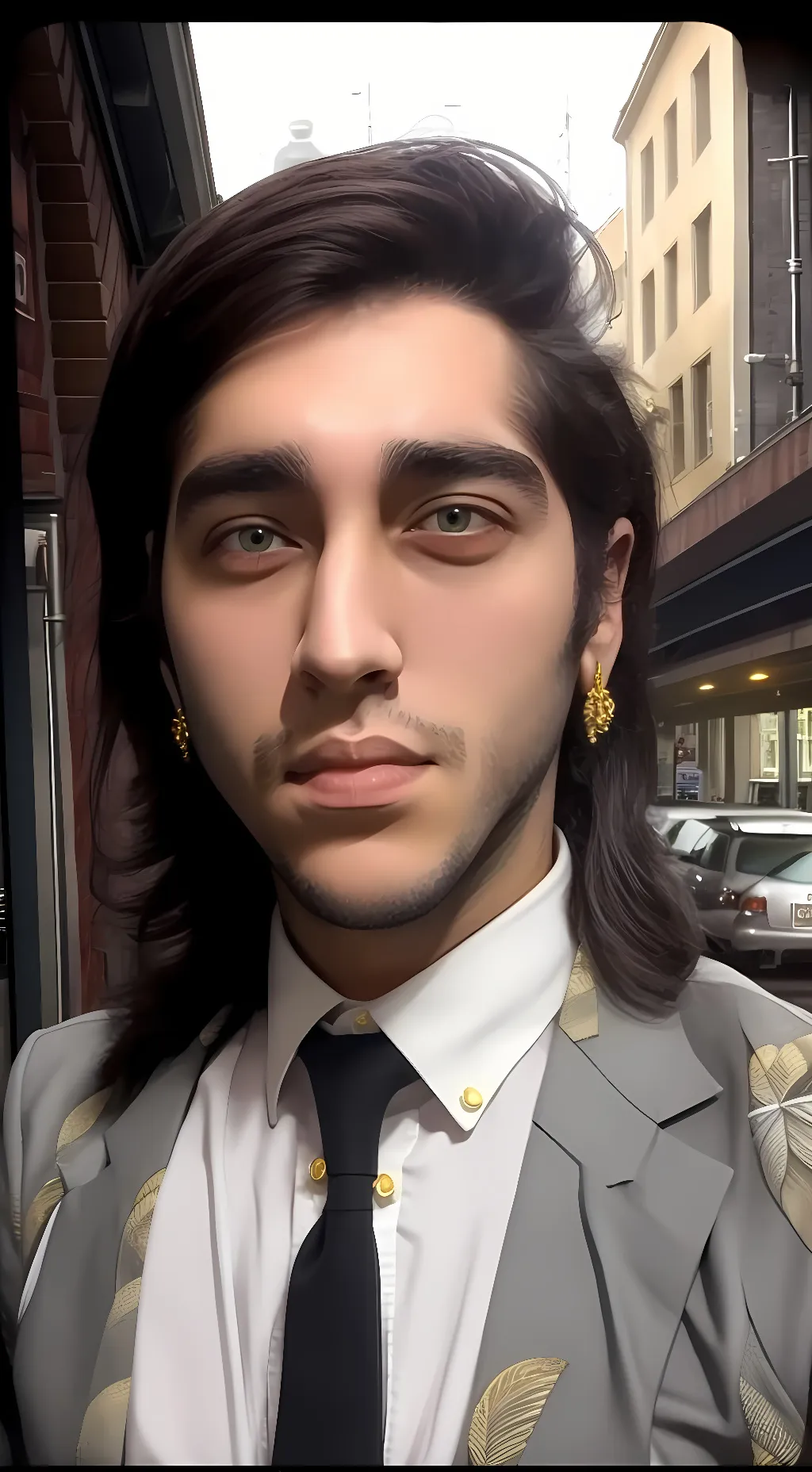 ai character: Nicholas Ruffilo background