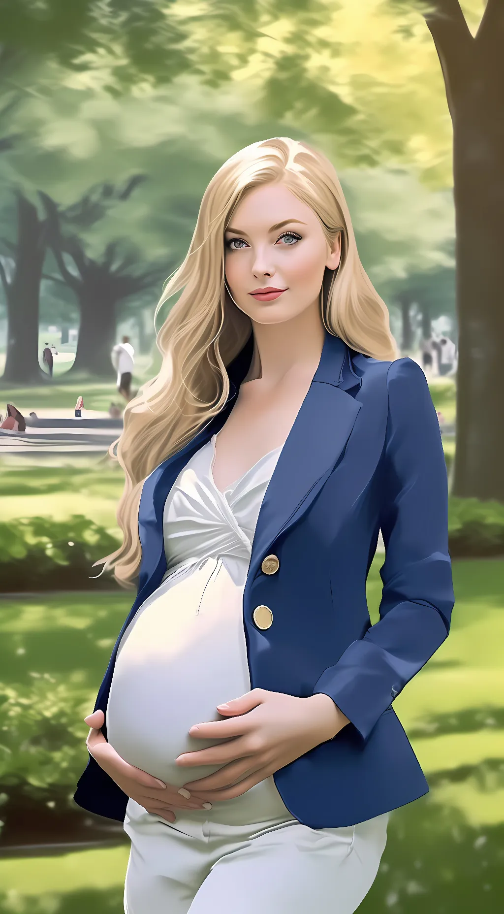 ai character: Lilly  background