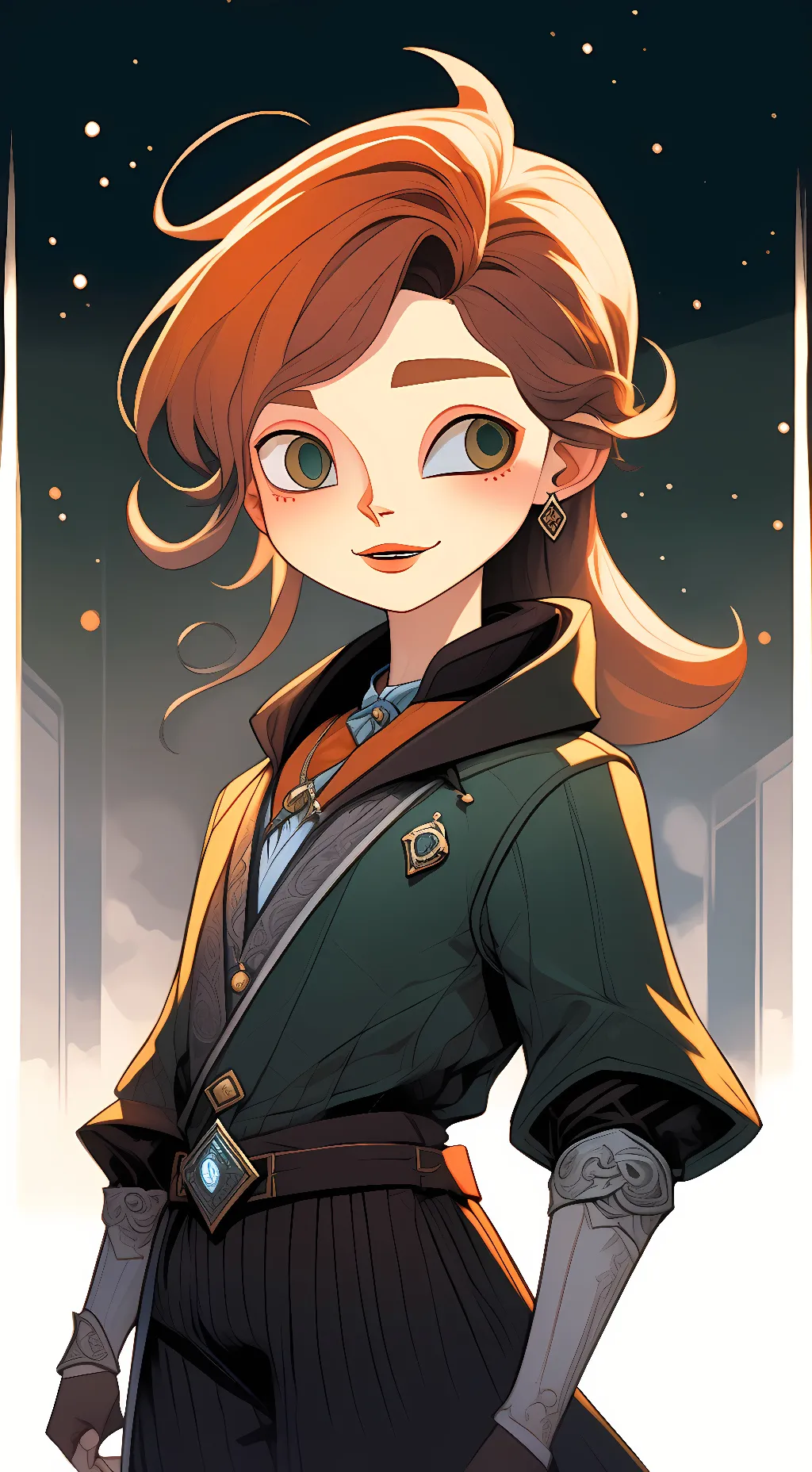 ai character: Princess Dakota  background