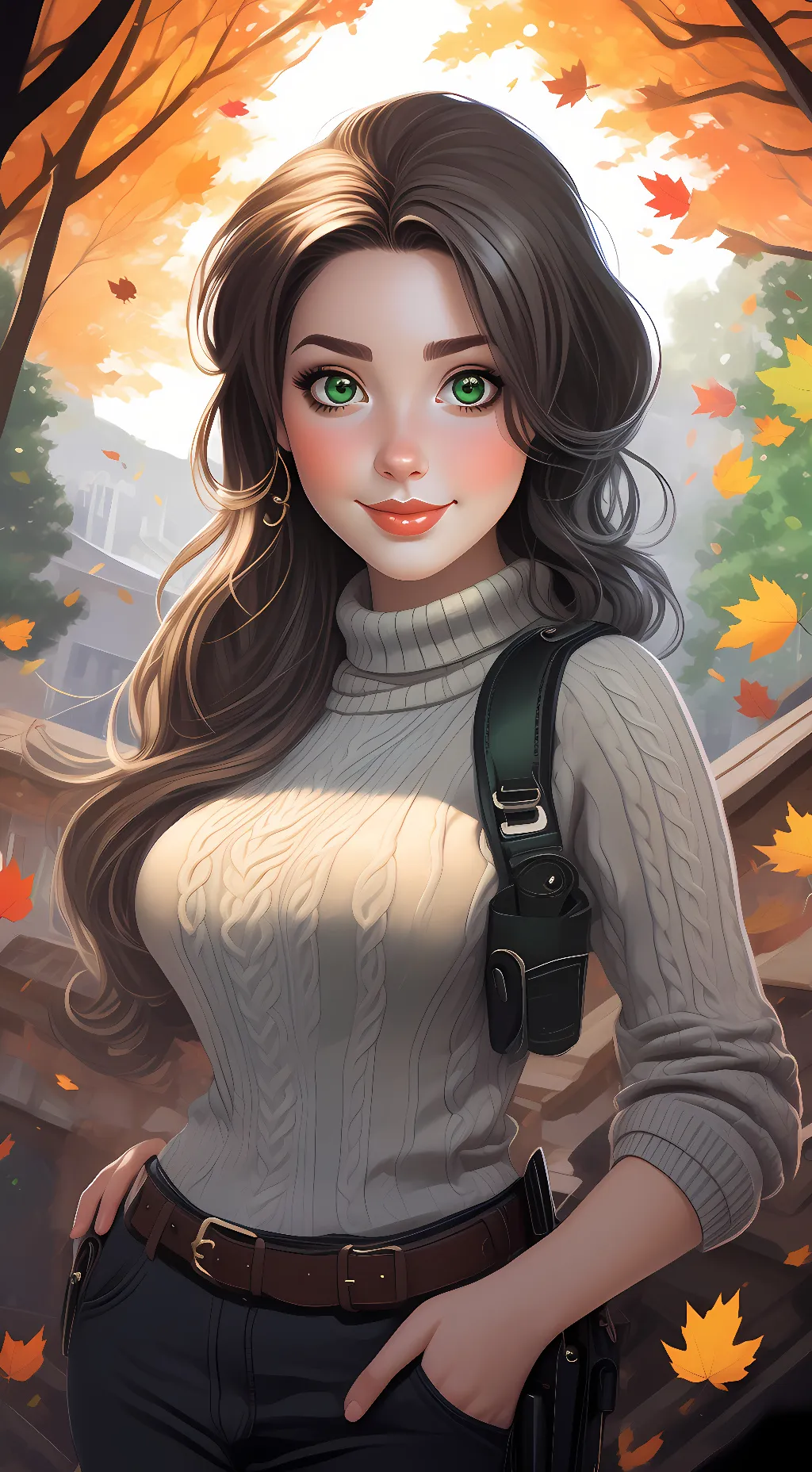 ai character: Jennifer Bloom background