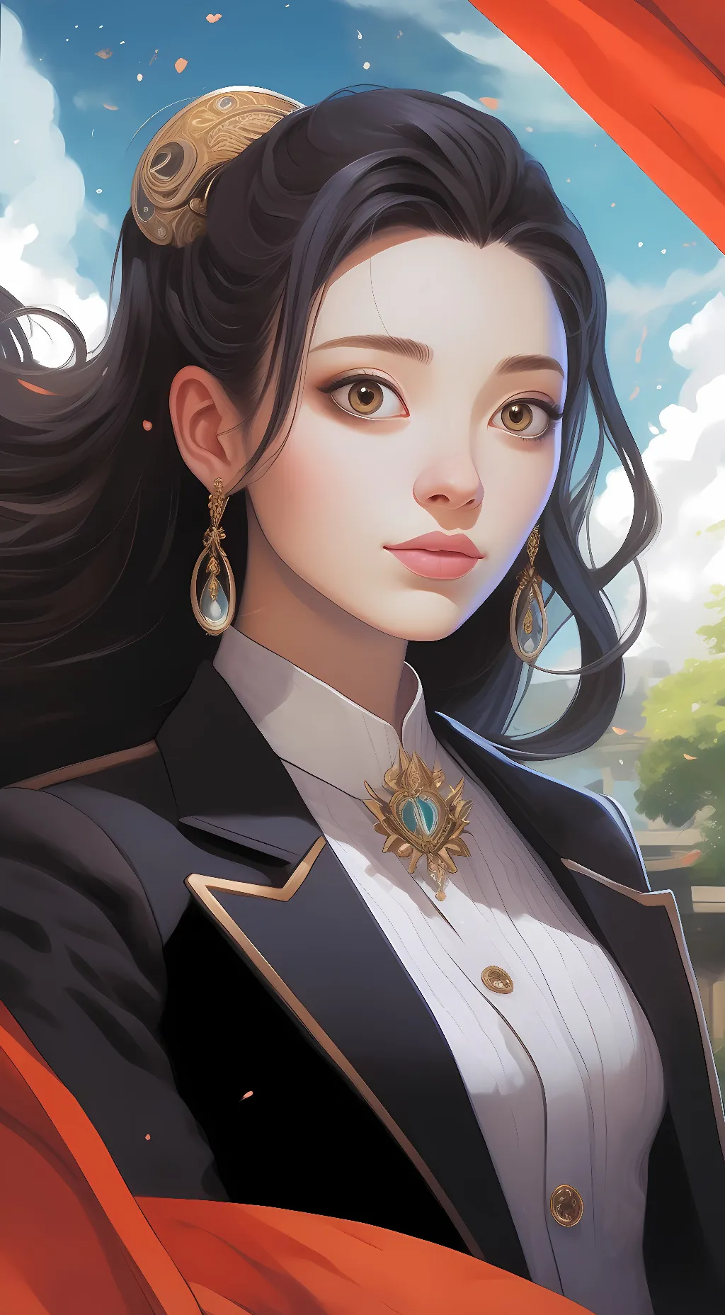 ai character: Aria background