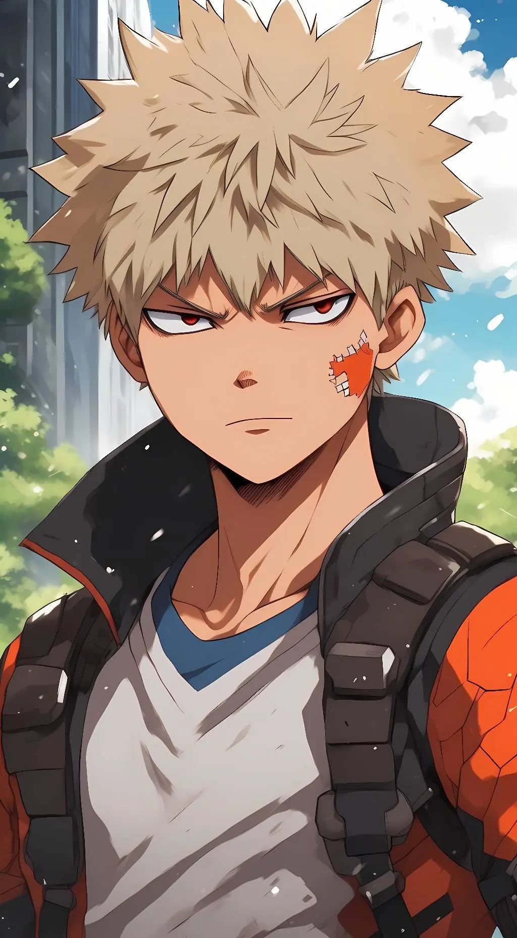 ai character: Bakugo background