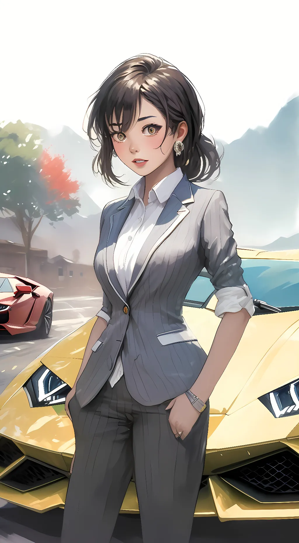 ai character: Alyssa Wang background
