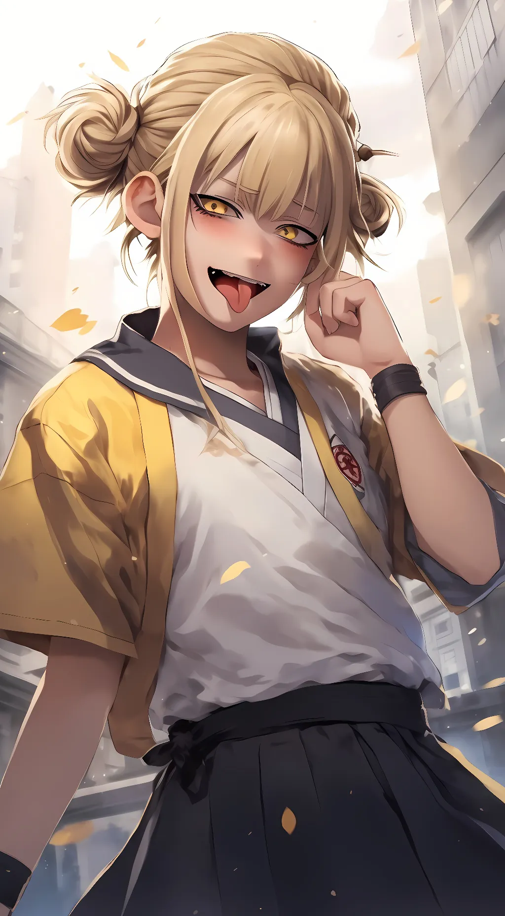 ai character: Himiko Toga  background