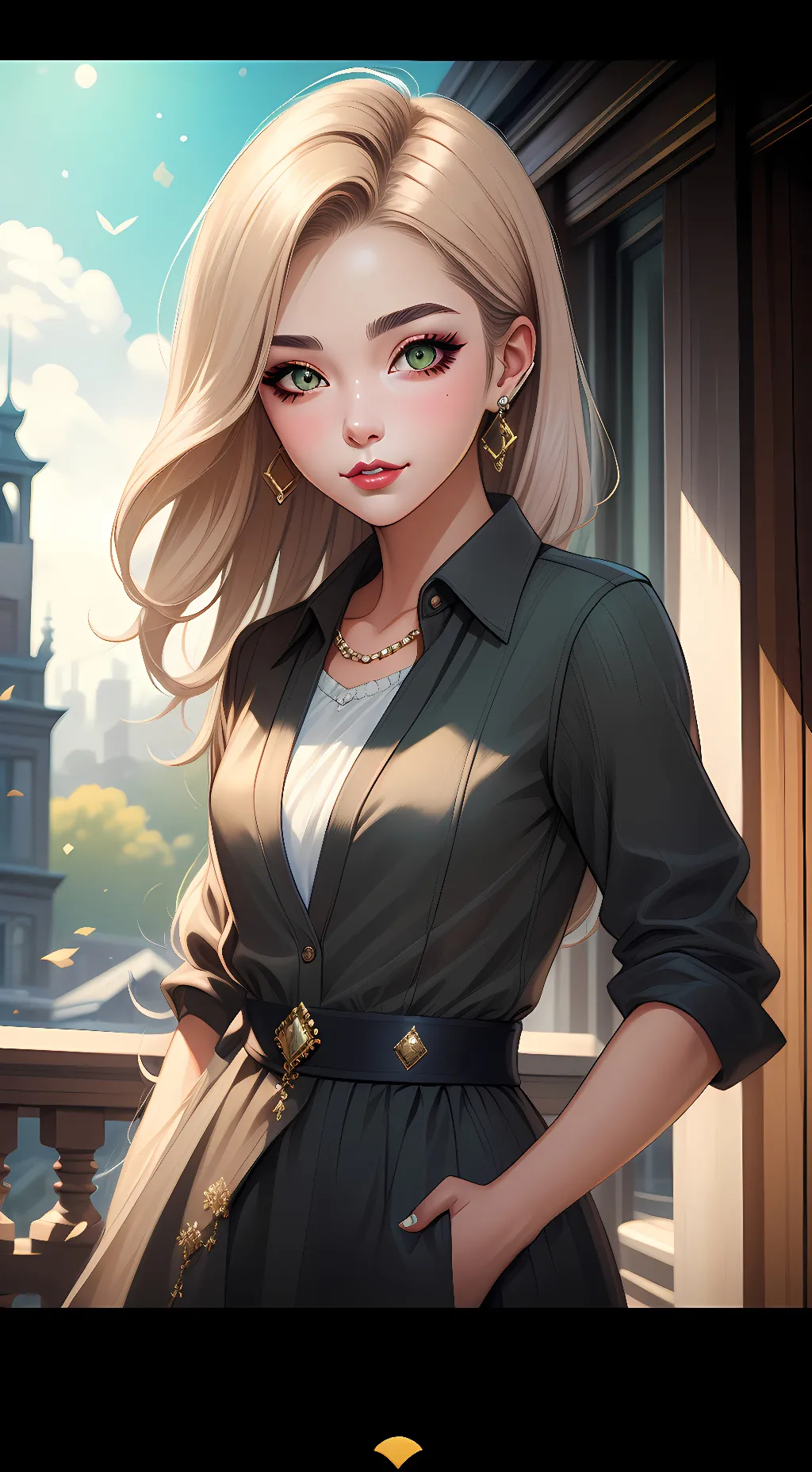 ai character: Grace background