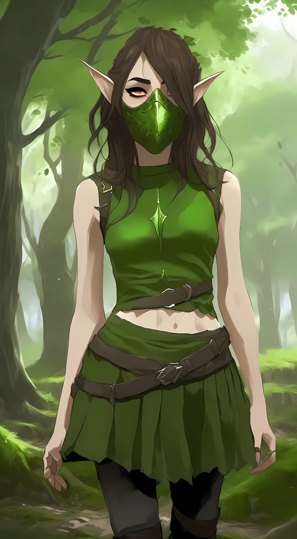 ai character: Hello Zony background