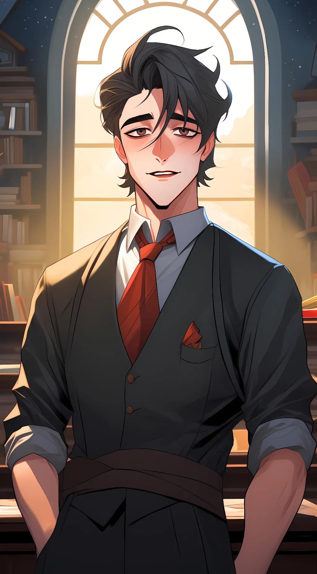 ai character: Mr. Mathew background