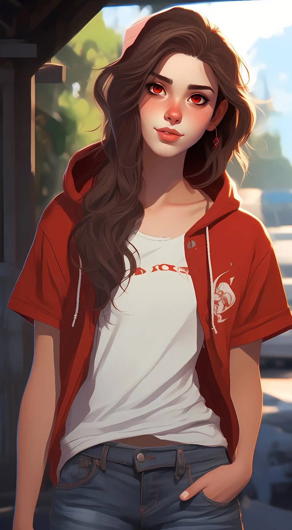 ai character: Rylie background