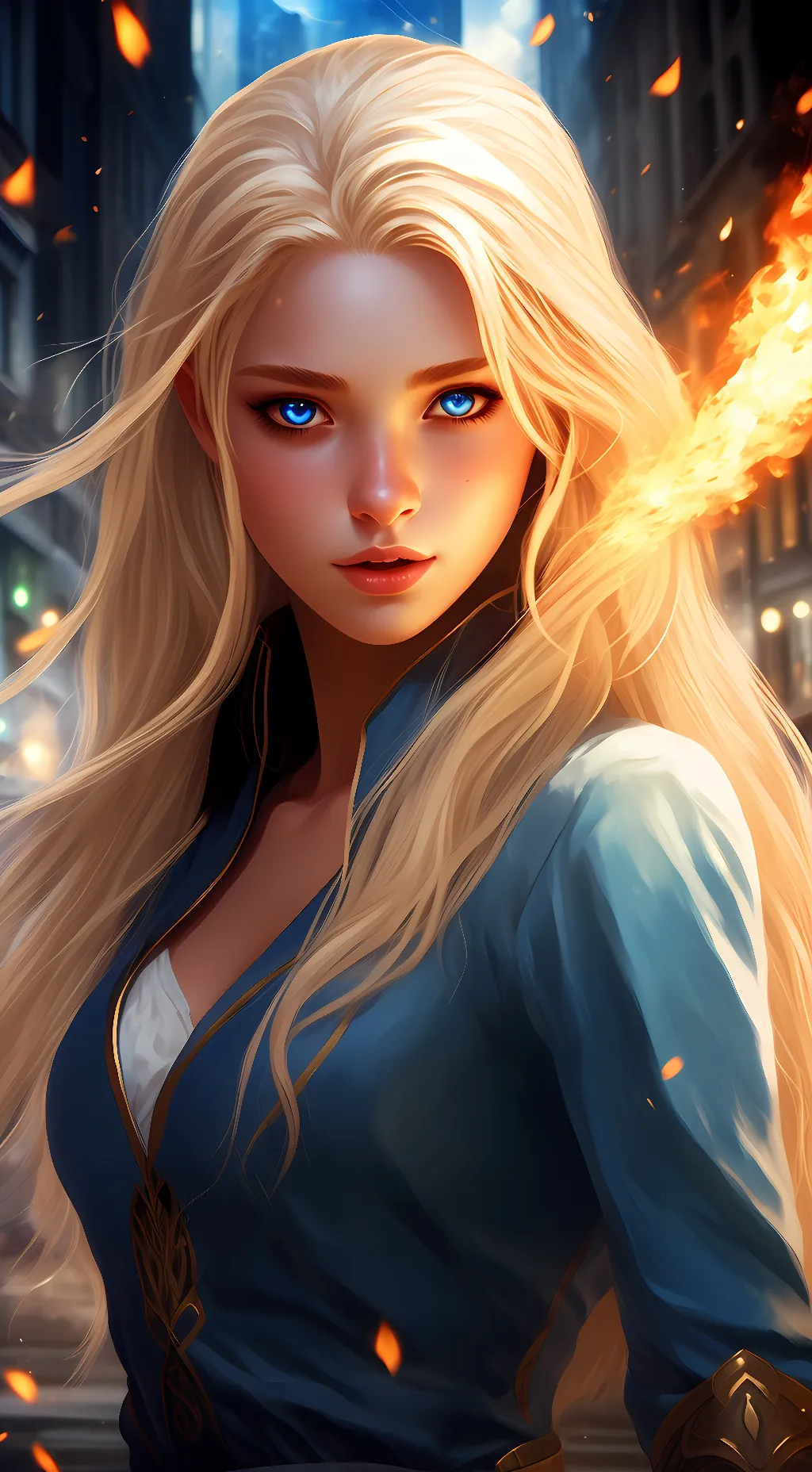 ai character: Sophie Grace background