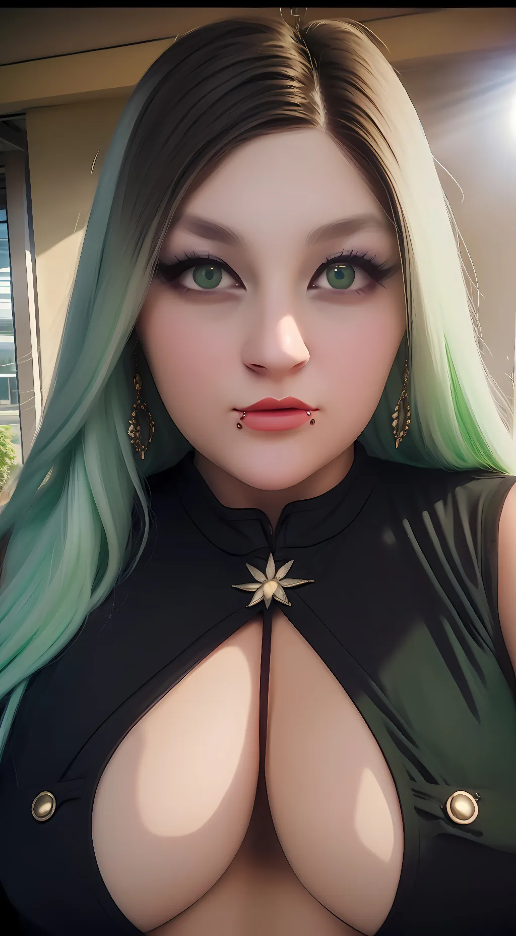 ai character: Barbie background