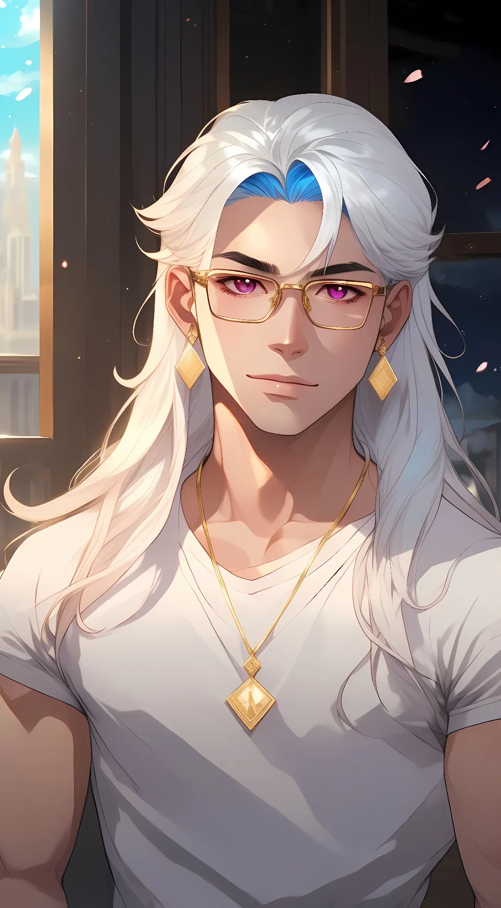 ai character: Lucas background