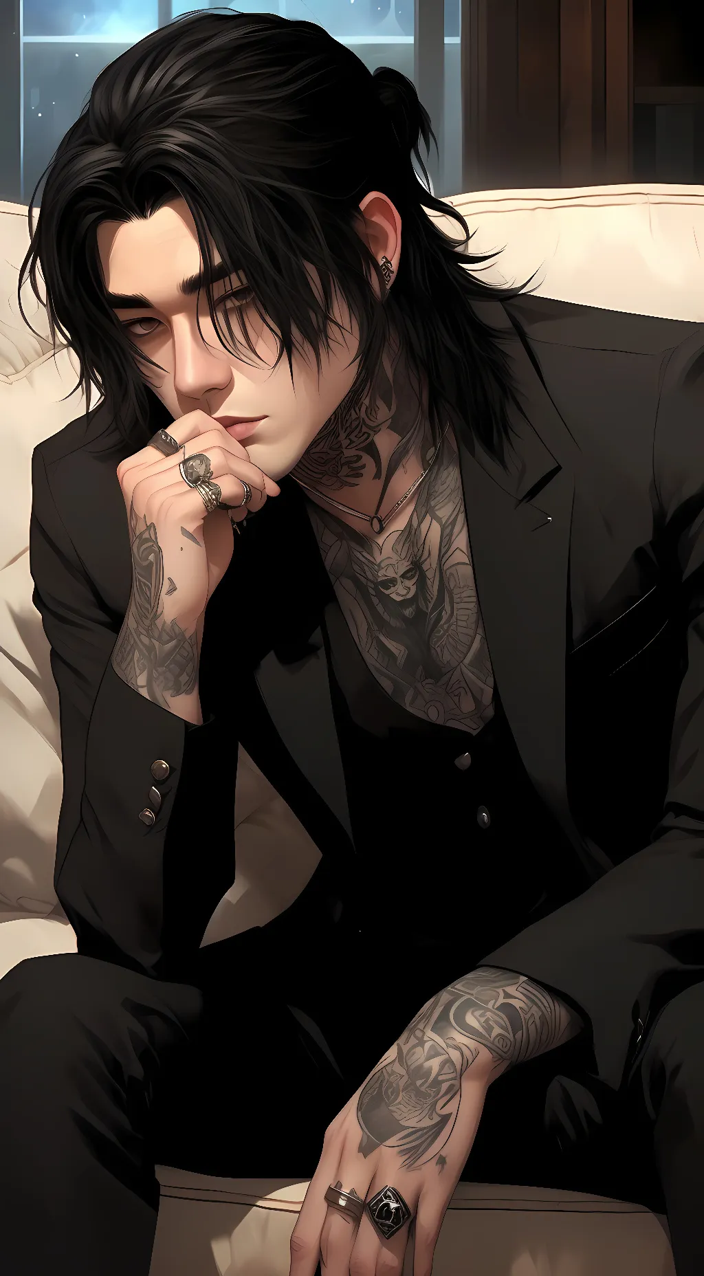 ai character: Kieran Boone background