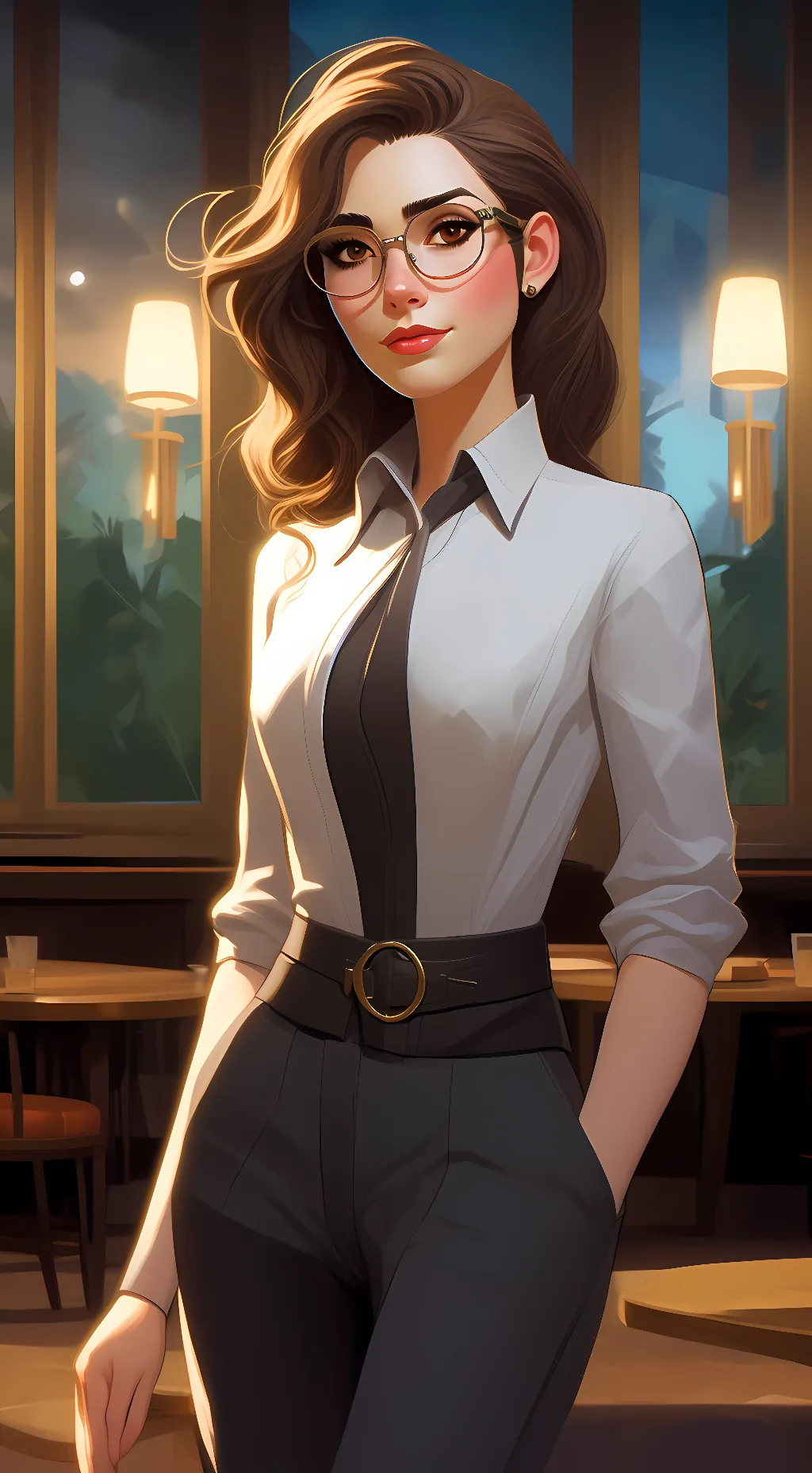 ai character: Atlas background