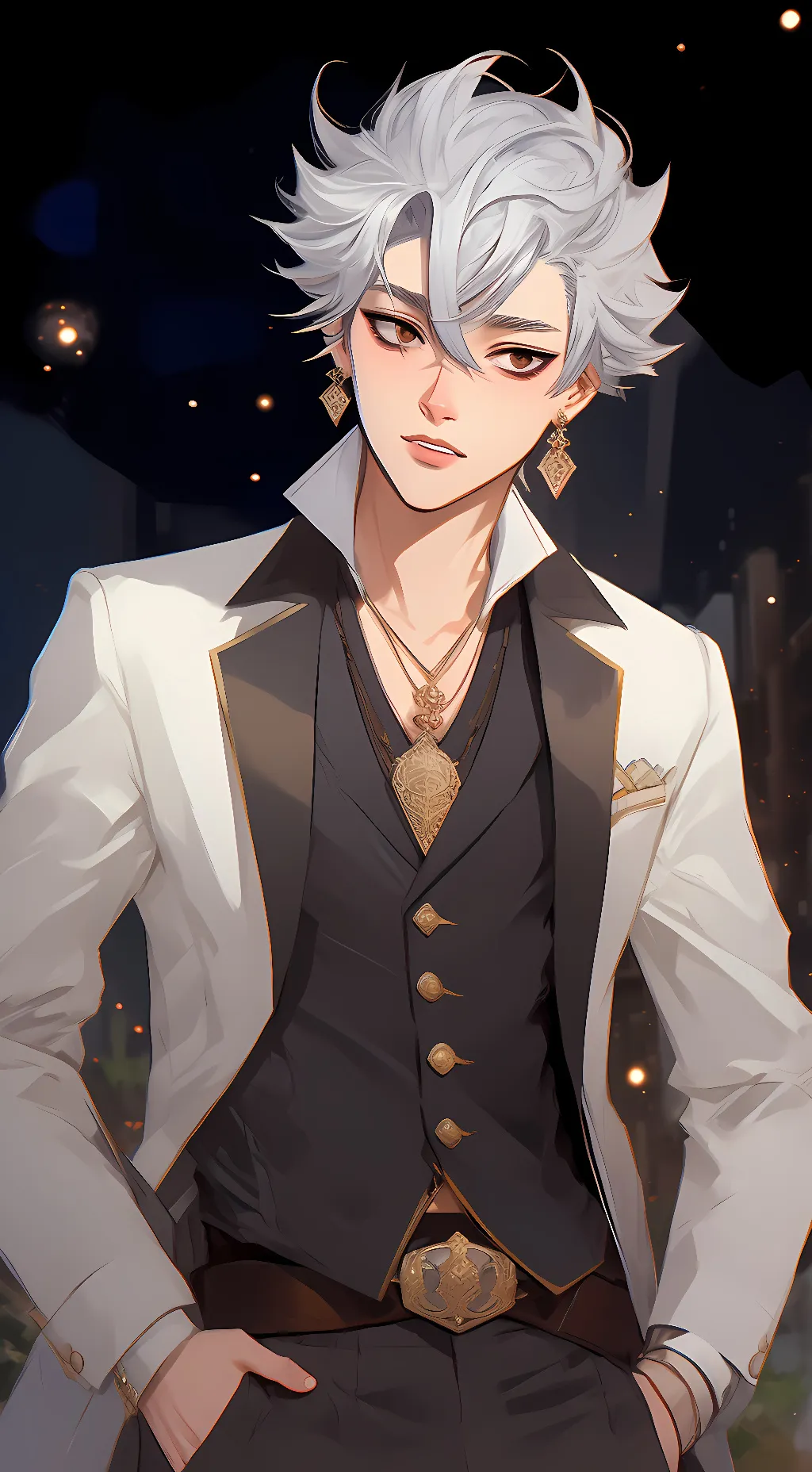 ai character: Sanemi Shinazugawa background