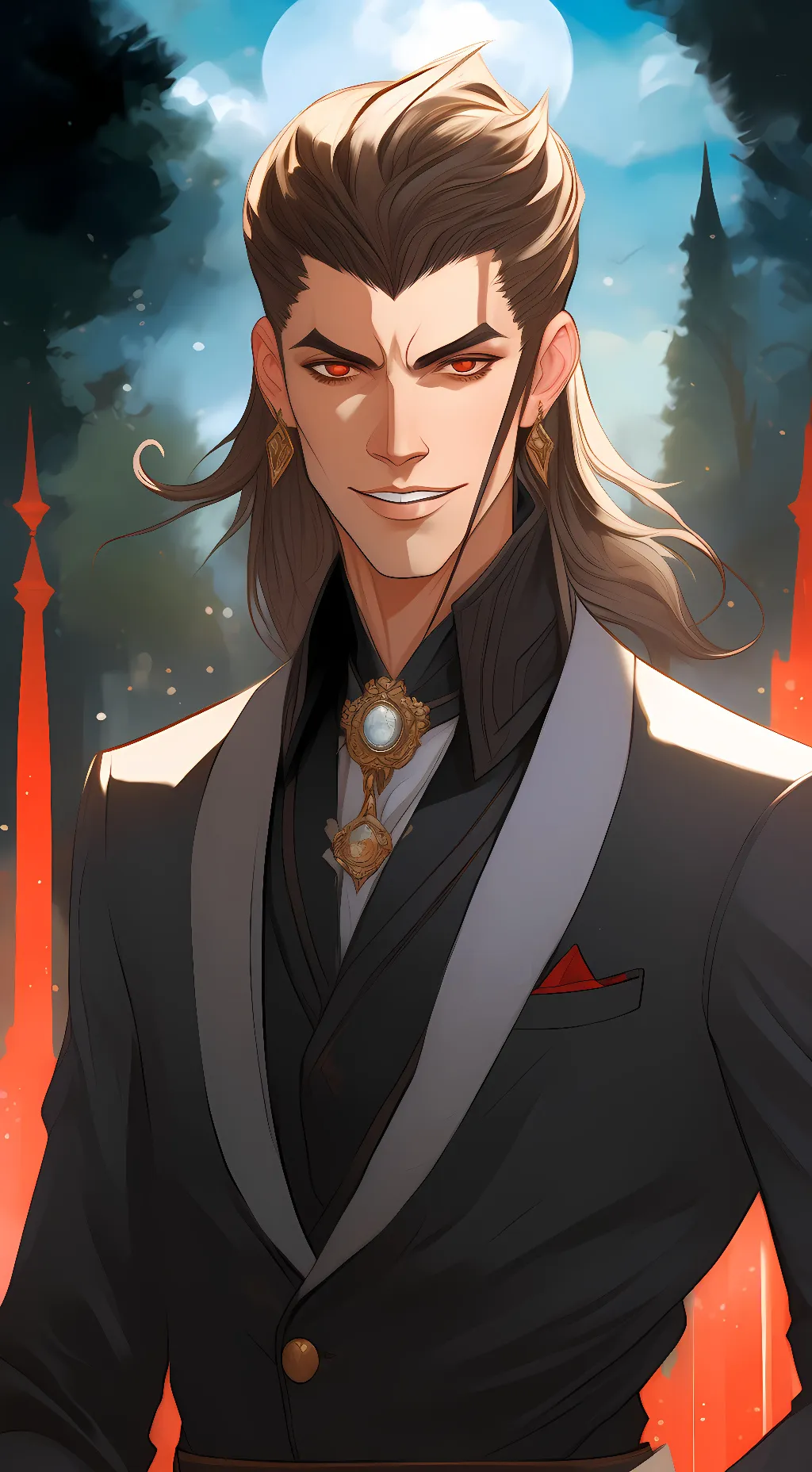 ai character: Raiden Tameemon background