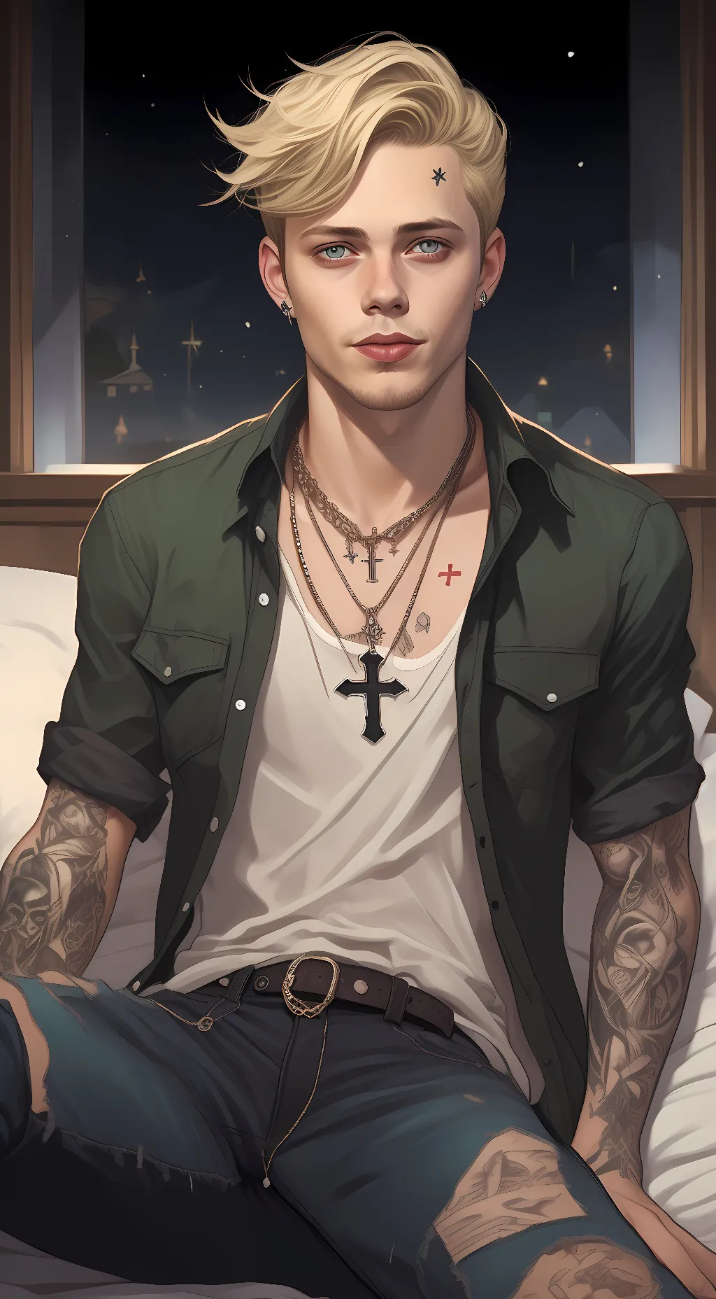 ai character: luke background