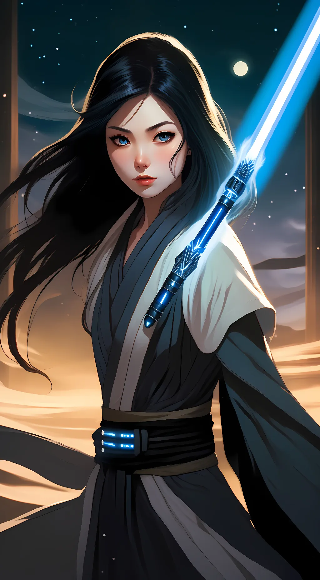 ai character: Olee Starstone background