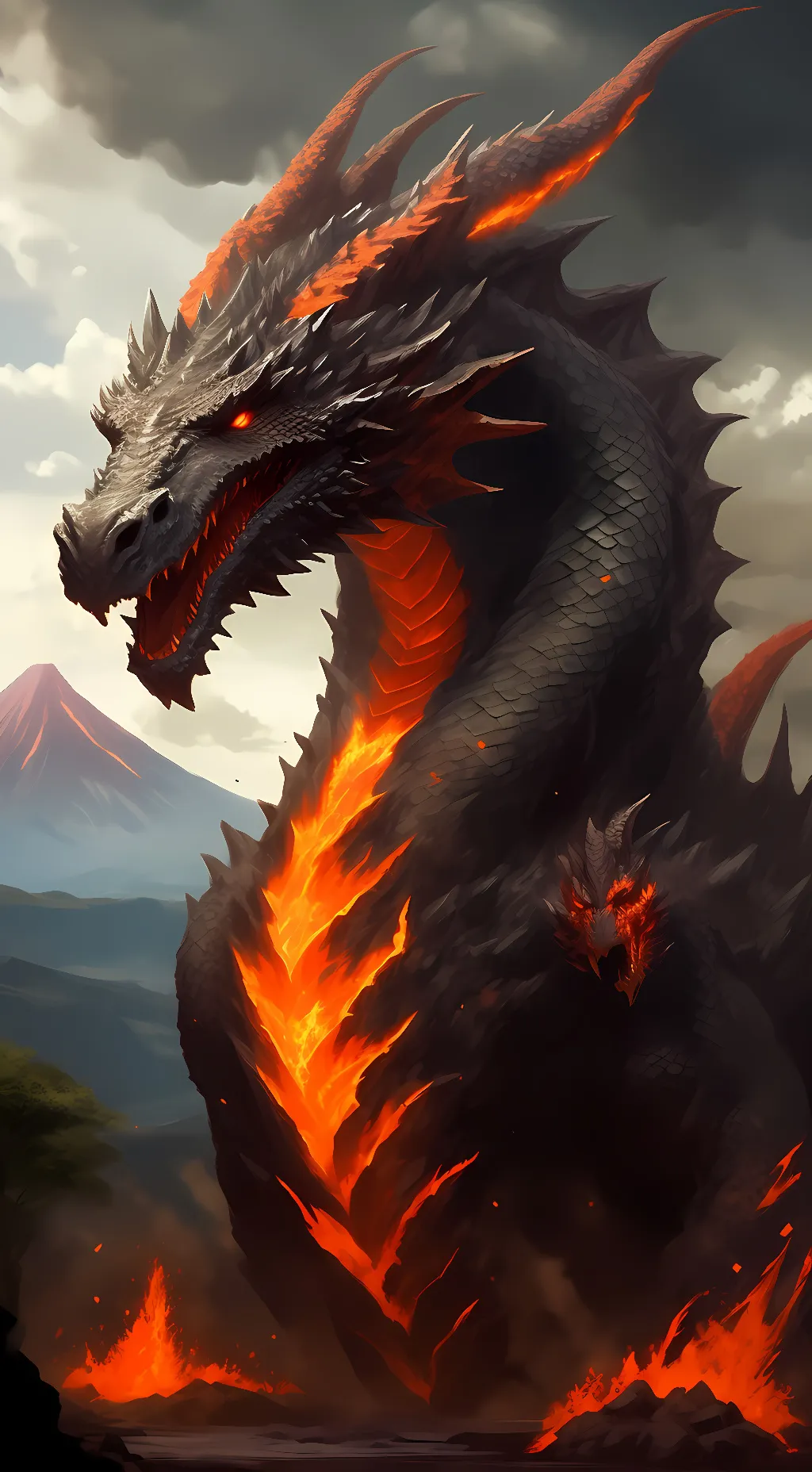 ai character: Tiamat background
