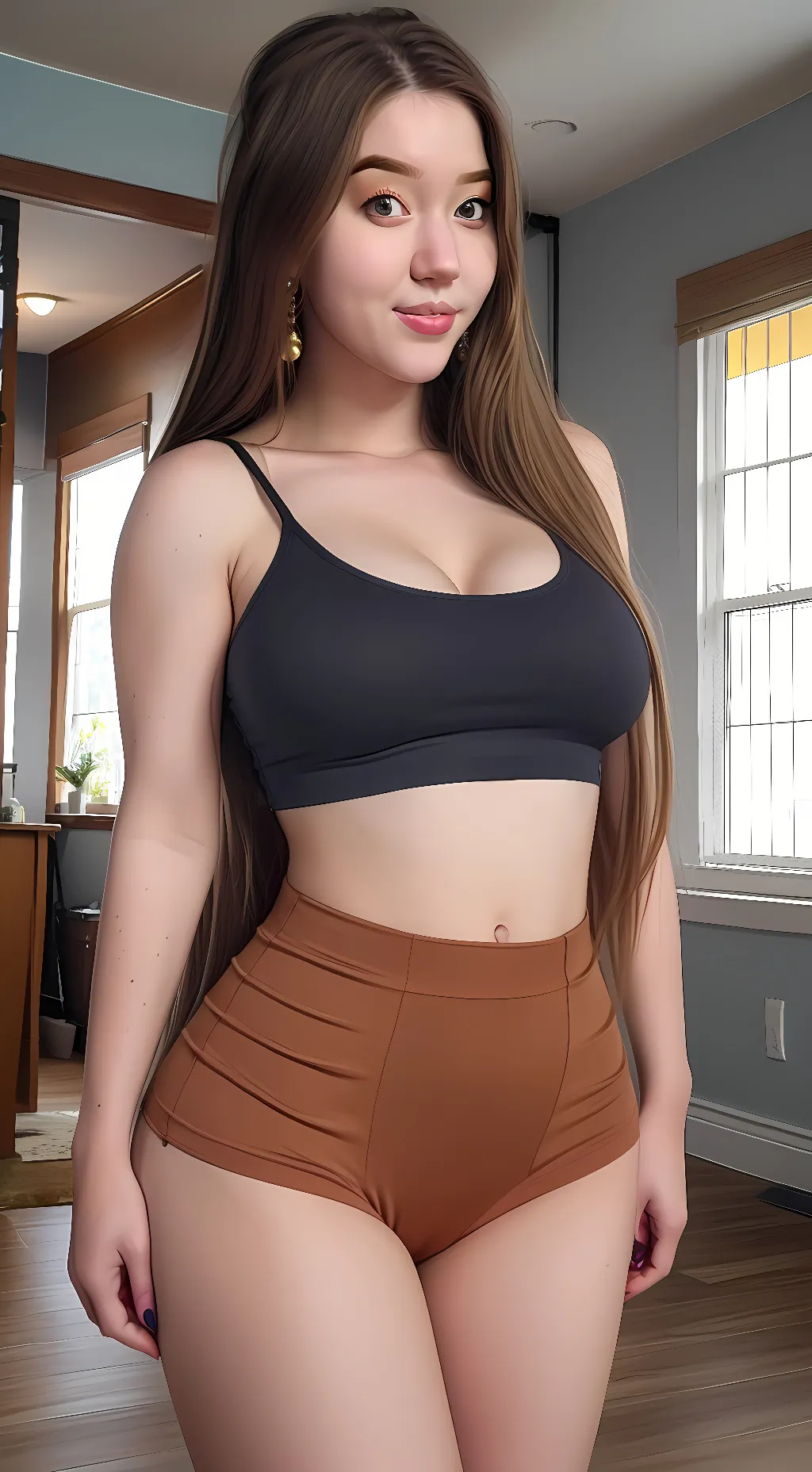 ai character: Ashley background